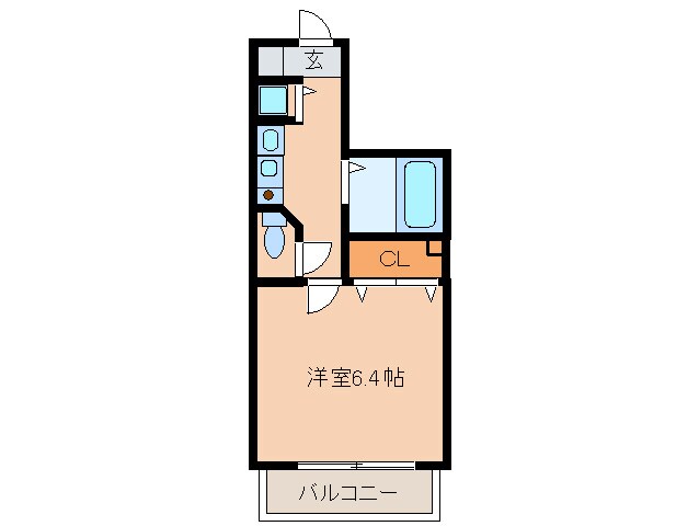 間取り図 ロイヤルヒル神戸三宮Ⅱ(208)