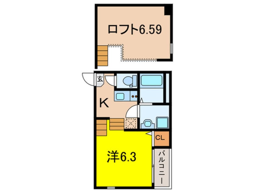 間取図 The　M　宝塚