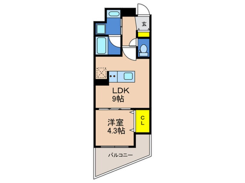 間取図 リノスタイル神戸下山手