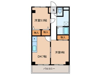 間取図 レインボーマンション