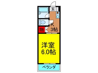 間取図 ロータリーマンション出口