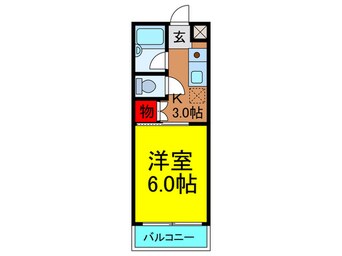 間取図 ロータリーマンション出口