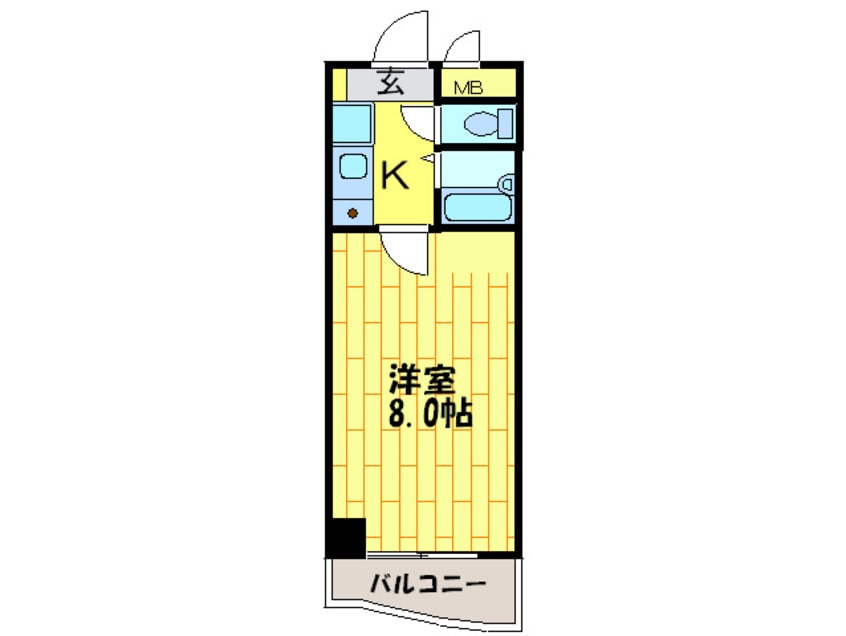 間取図 パークレーン深江