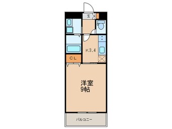 間取図 アムール三田