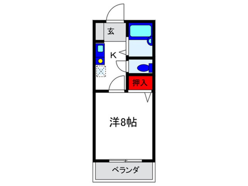 間取図 カ－サティエラ