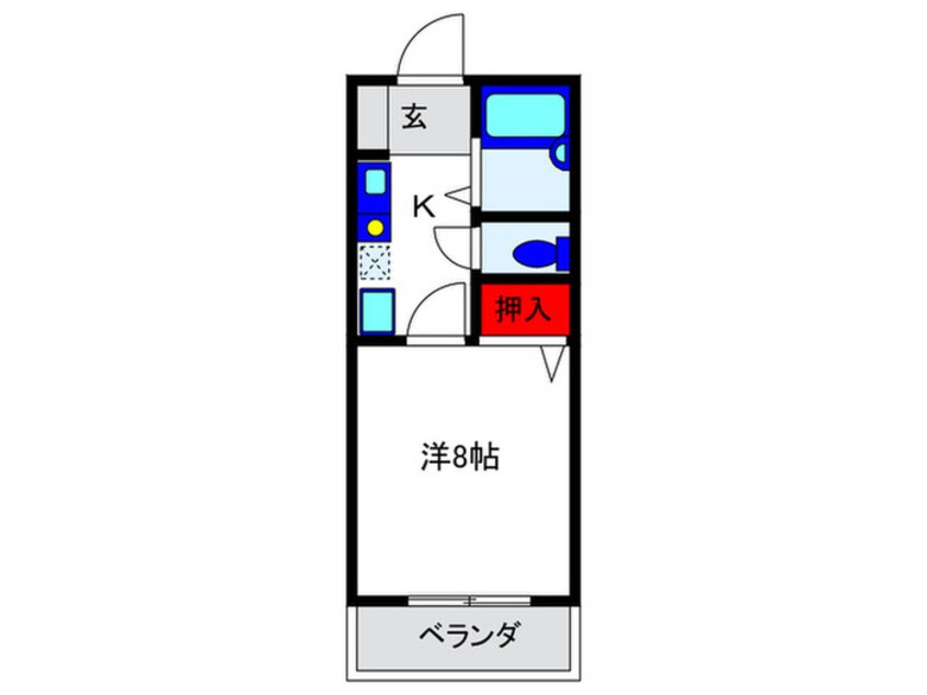 間取図 カ－サティエラ