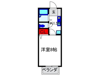 間取図 カ－サティエラ