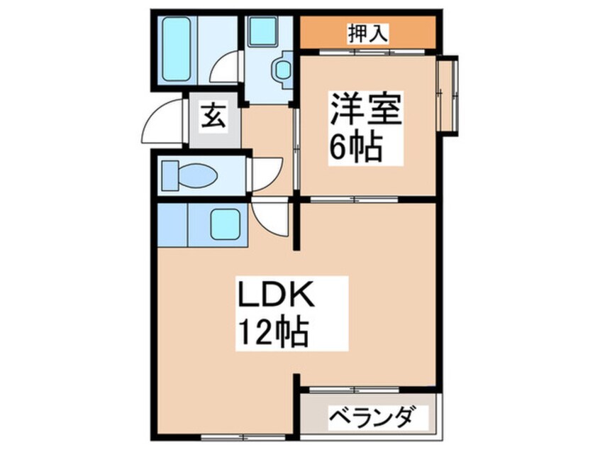 間取図 グレース太陽