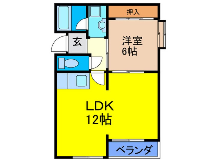 間取図 グレース太陽