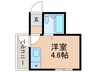 GOOD LIFE 中道 1Rの間取り
