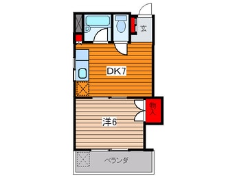 間取図 メゾン南陽