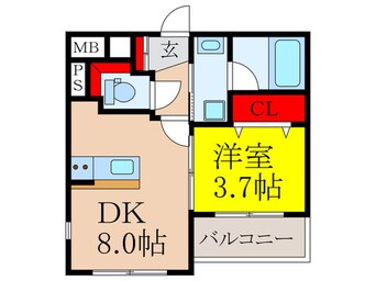 間取図 ラ・ボンボニエール