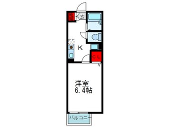 間取図 プリシェ－ル千里