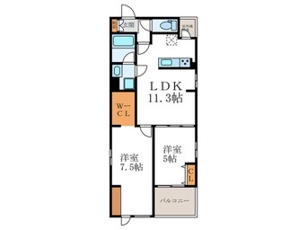 間取図 仮)室町姉小路Ｐｒｏｊｅｃｔ