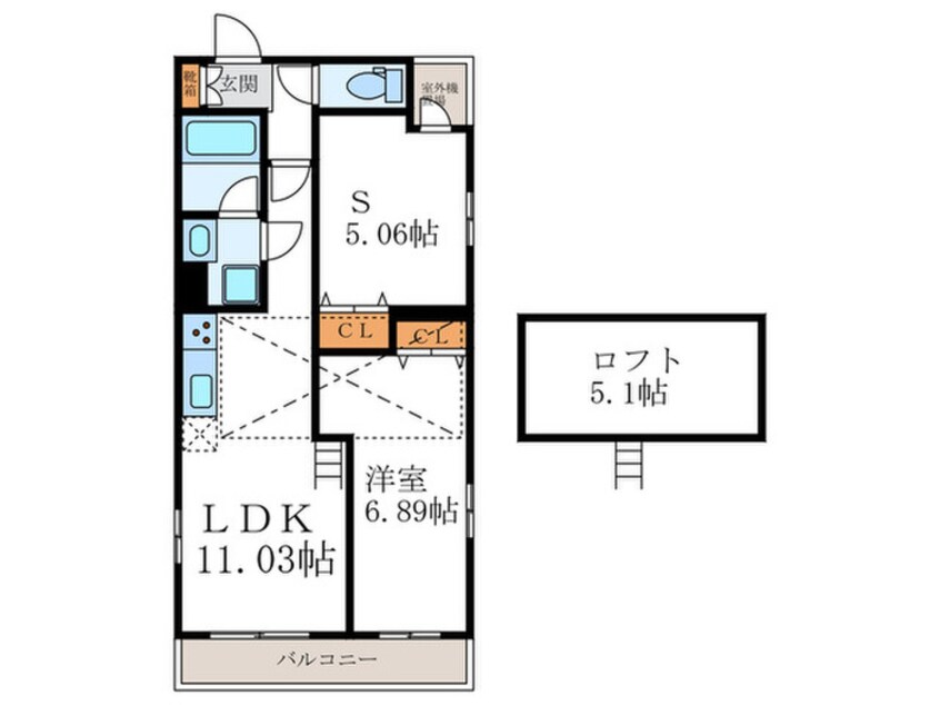 間取図 仮)室町姉小路Ｐｒｏｊｅｃｔ