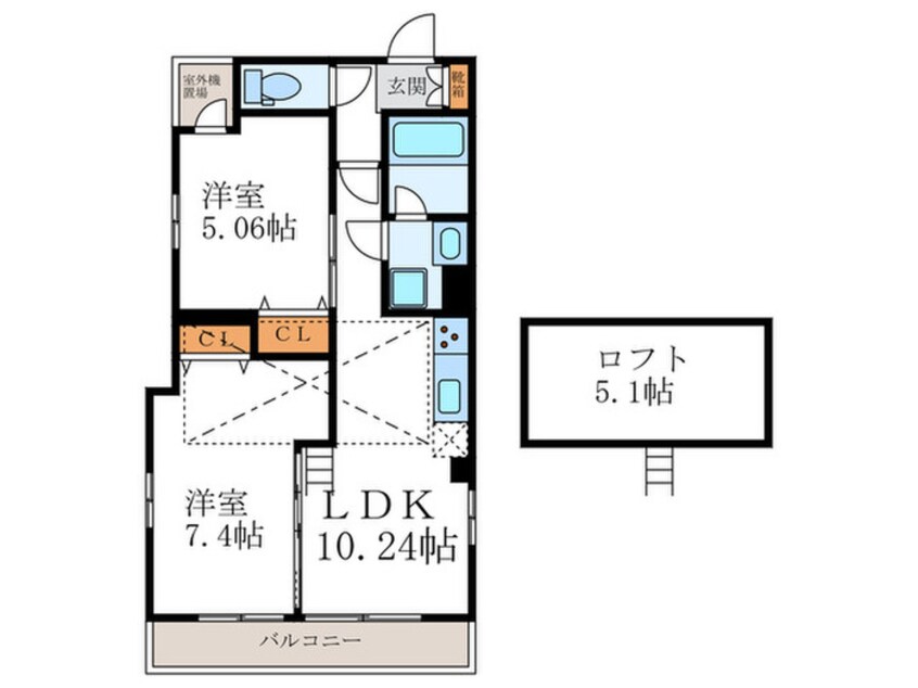 間取図 仮)室町姉小路Ｐｒｏｊｅｃｔ