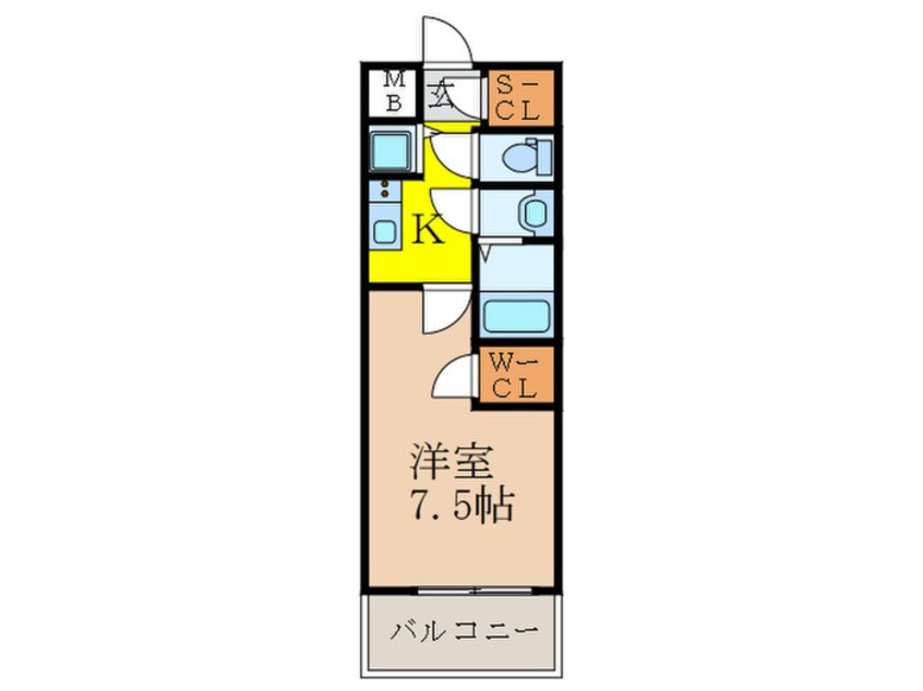 間取図 エスリード新大阪レジデンス