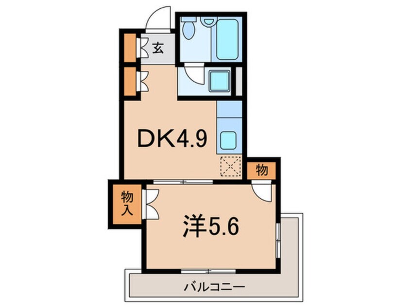 間取図 王子パークハイツ