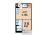 LEA SION 1LDKの間取り