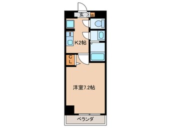 間取図 COCO-SURFRIDER