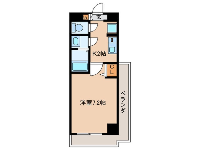 間取り図 COCO-SURFRIDER