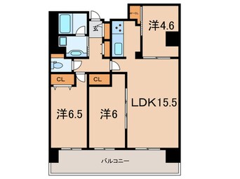 間取図 仮)西宮北口深津町プロジェクト