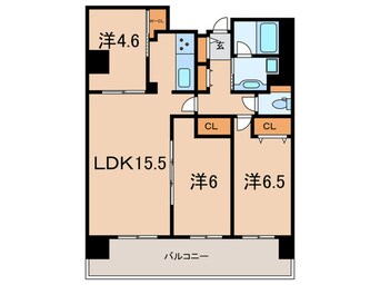 間取図 仮)西宮北口深津町プロジェクト