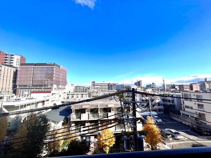 室内からの展望 フレンシア西宮北口