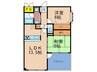 ＧＲＡＮＤＥ　ＣＡＳＡ 2LDKの間取り