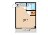 橋本ハイツ 1Rの間取り