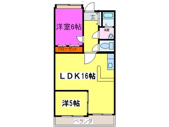 間取図 ウエスト江戸堀