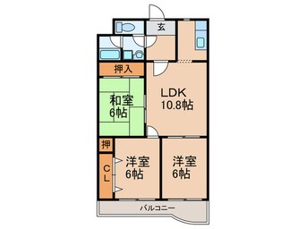 間取図 グランドファミリア高井田