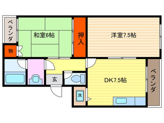 間取り図 ベル　エトワール
