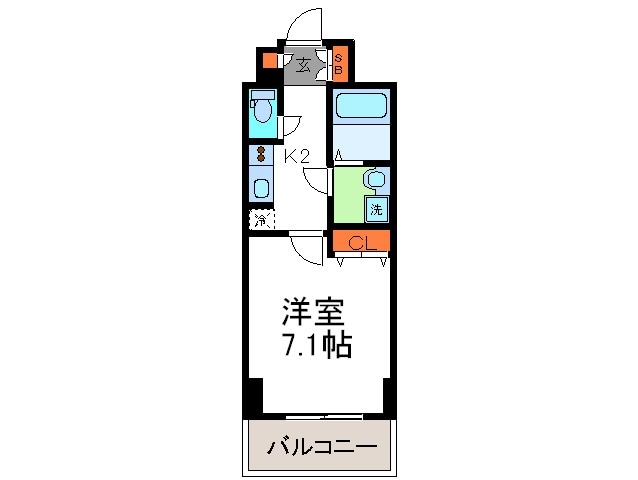 間取り図 S-RESIDENCE Hommachi Marks