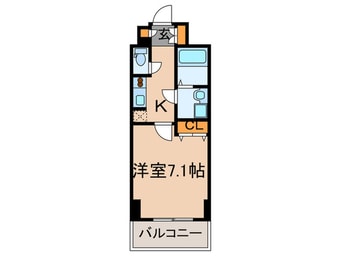 間取図 S-RESIDENCE Hommachi Marks