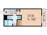 アビタシオン辻 1Kの間取り