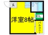 プレステージュ長居 1Rの間取り