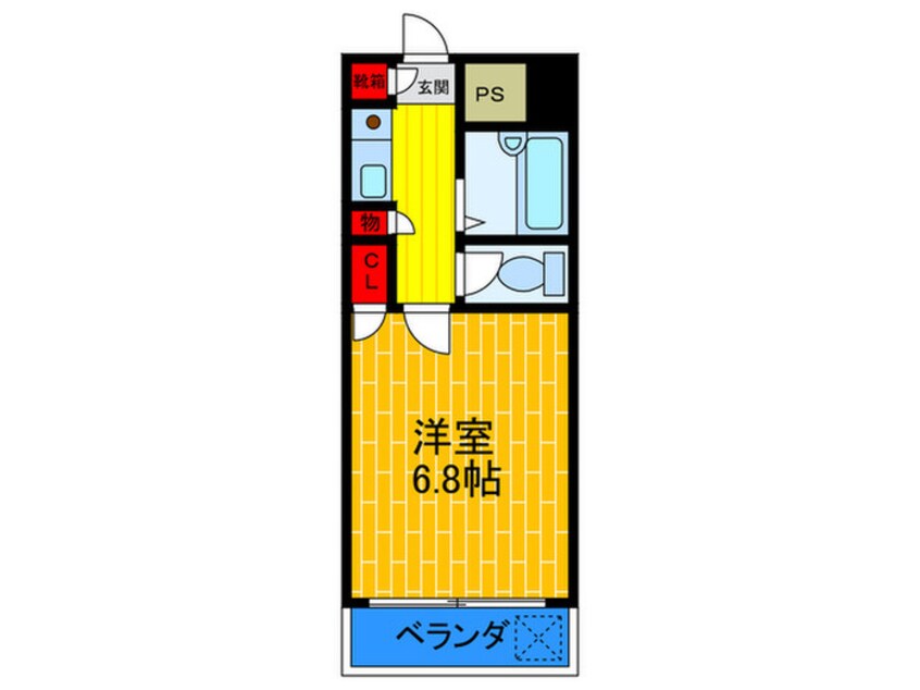 間取図 メゾンシェポル