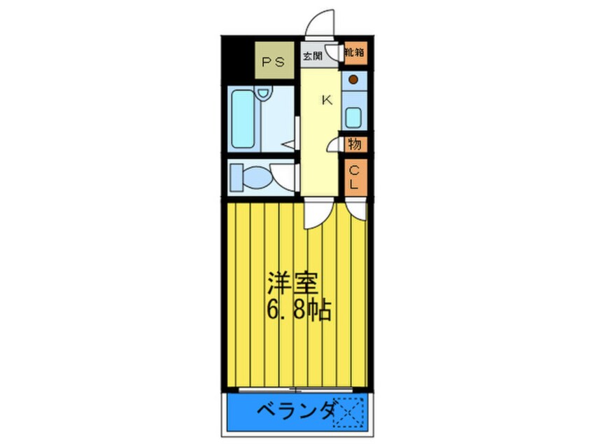 間取図 メゾンシェポル