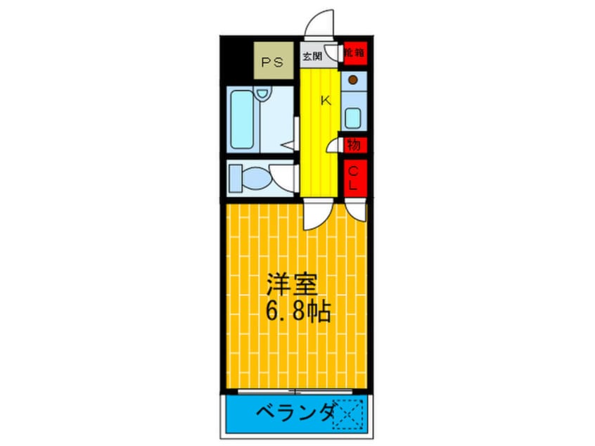 間取図 メゾンシェポル