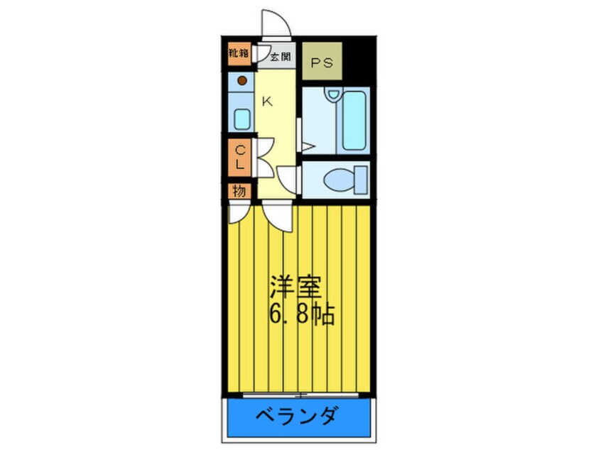 間取図 メゾンシェポル