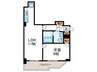 エルデヒルズ(203) 1LDKの間取り
