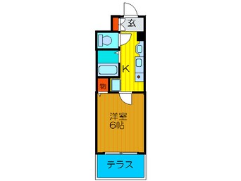 間取図 グランパシフィック十三