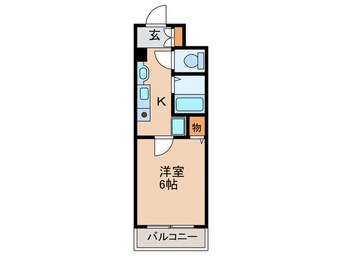 間取図 グランパシフィック十三