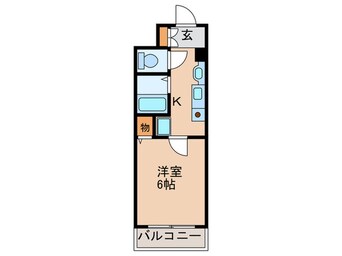 間取図 グランパシフィック十三