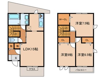 間取図 ニュ－エイトＤ棟