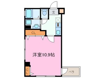 間取図 メゾン・デ・ノムラ南久宝寺