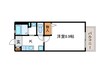 サンライト上桂 1Kの間取り