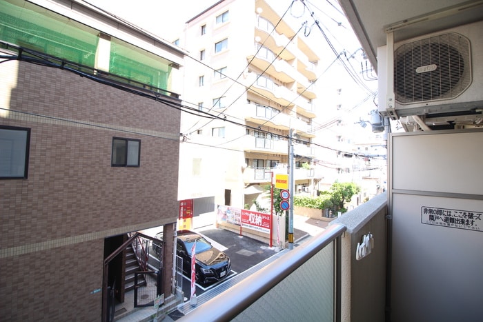 室内からの展望 ファインキャッスル城ケ堀