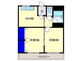 間取図 インテンス大東